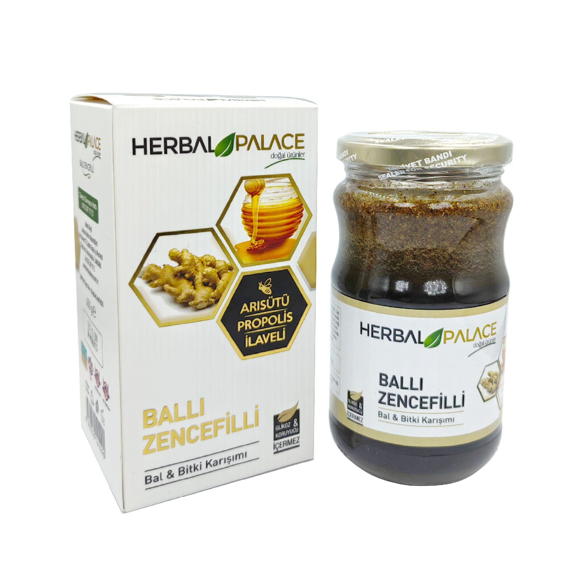 BALLI ZENCEFİLLİ BİTKİSEL  MACUN 430 GR